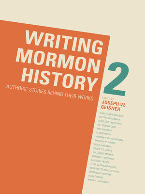 cover image of Writing Mormon History 2
